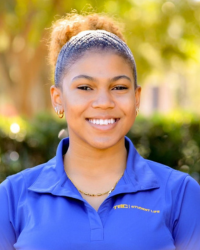 Student Body President Destinee Britto posing for a headshot